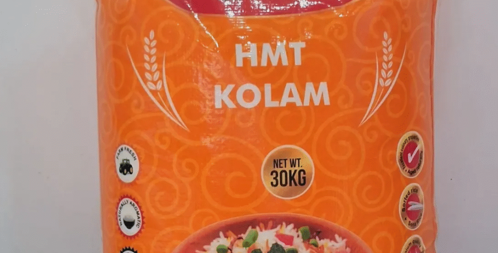 HMT Kolam Rice is a fine, lightweight variety known for its slender grains, soft texture, and mild natural aroma.